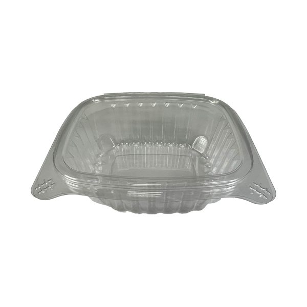 48oz PET Clear Hinged Clamshell