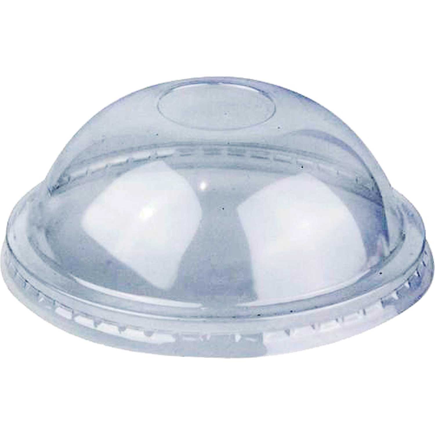 PLA Dome Lid with No Hole for 12-24oz Cold Cup – Green Century Enterprises  Inc.