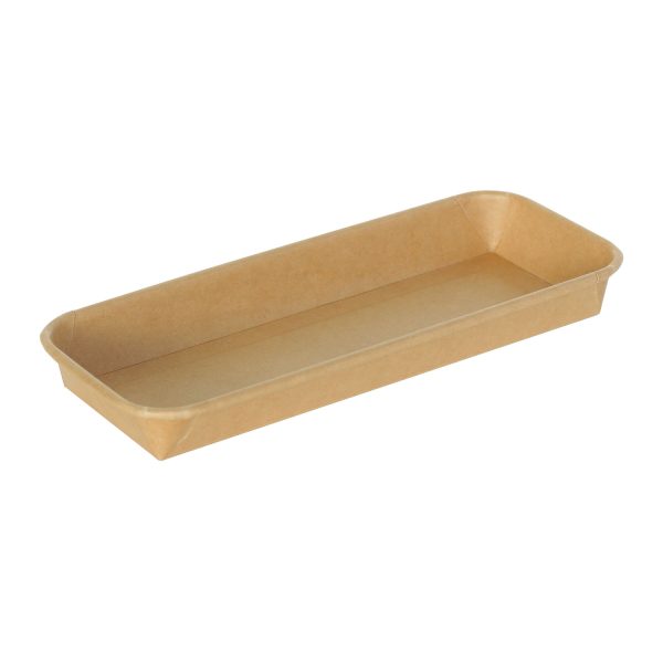 #2 Kraft Paper Sushi Tray