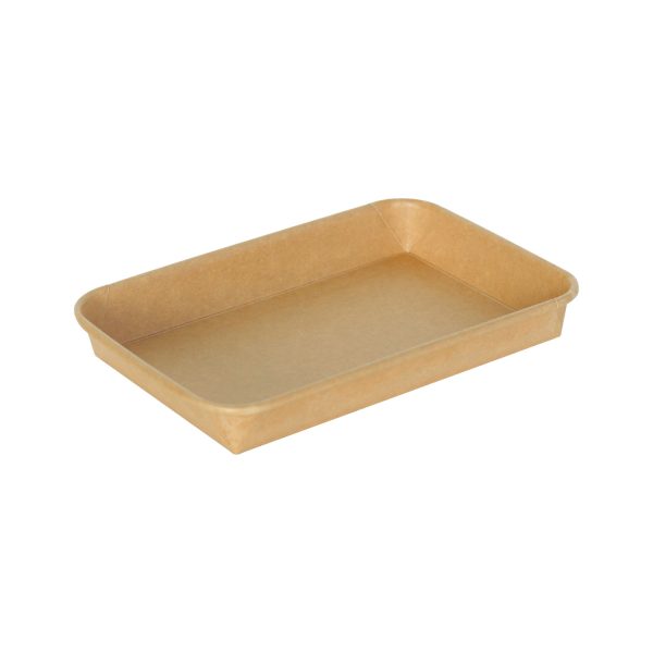 #5 Kraft Paper Sushi Tray