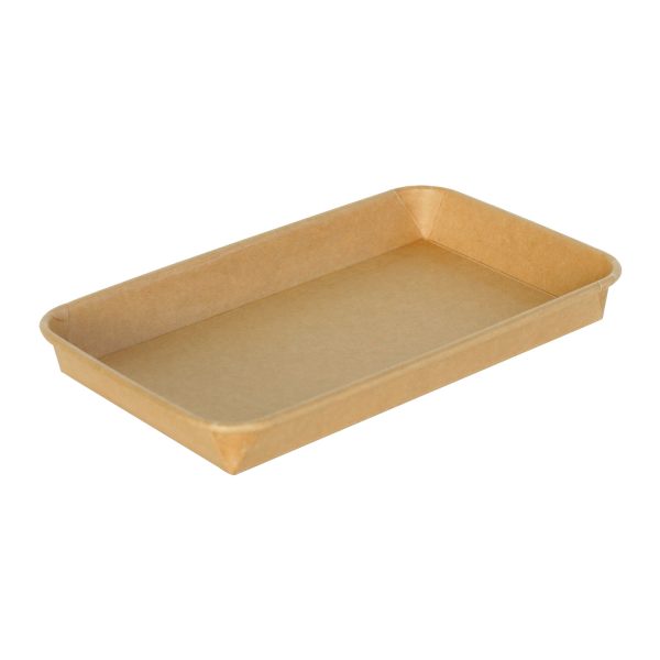 #7 Kraft Paper Sushi Tray