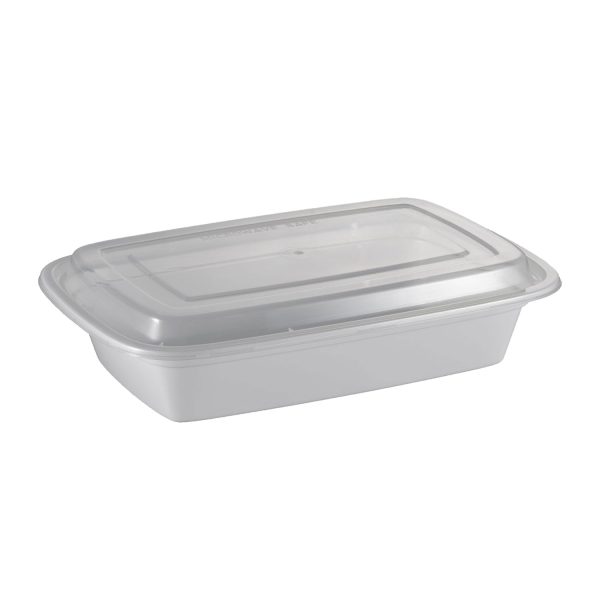 28oz Rectangular Container with Lid