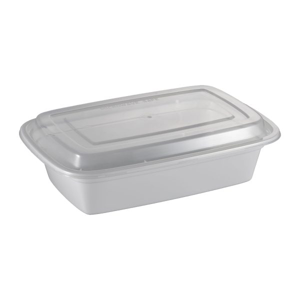 38oz Rectangular Container with Lid