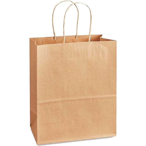 NatureBag® Yellowstone - Takeout Kraft Paper Bag with Twisted Handle