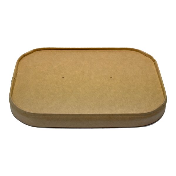 Kraft Paper Vented Lid for 16 - 32oz Containers