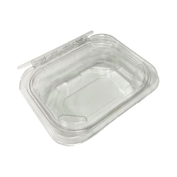 12oz PET Tamper Evident Clear Hinged Clamshell