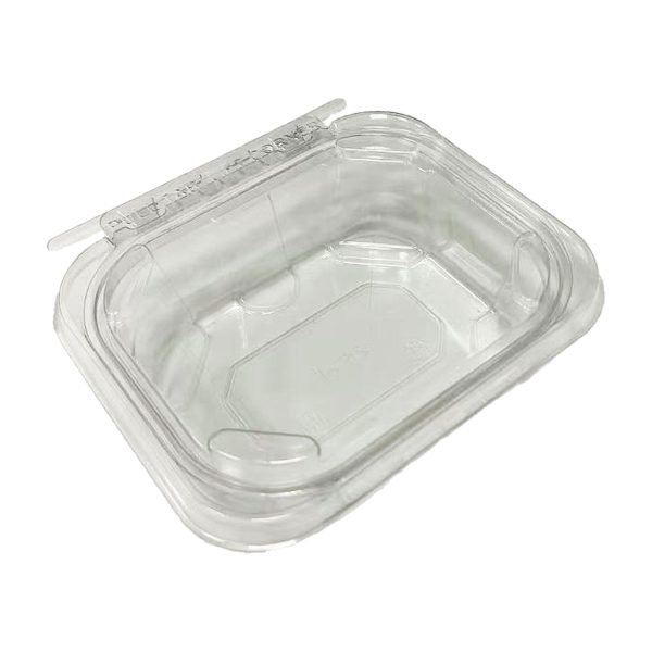 32oz PET Tamper Evident Clear Hinged Clamshell